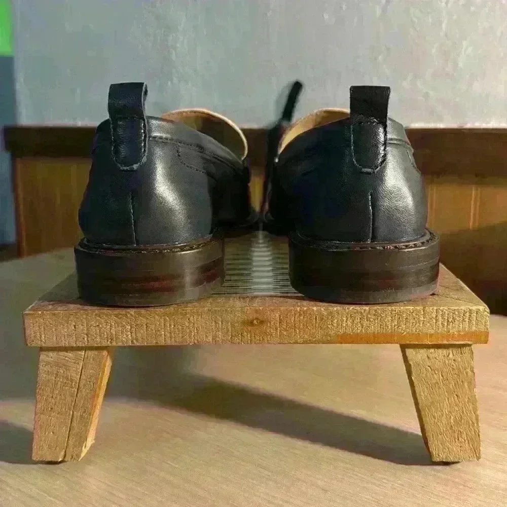 Ann Taylor Colorblock Leather Loafers - Picture 4 of 7